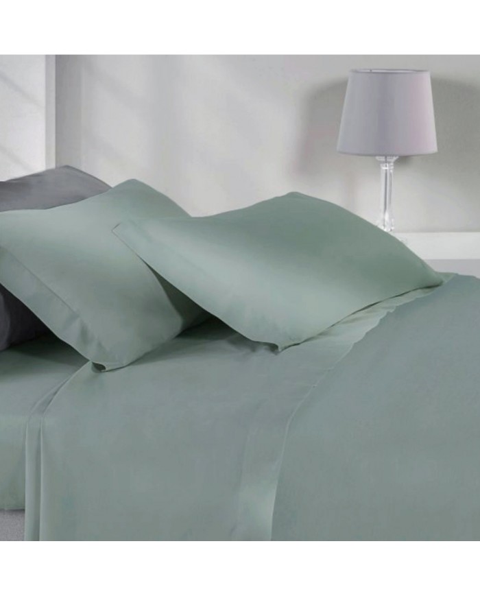 Completo lenzuola letto singolo percalle superior Maestri Cotonieri