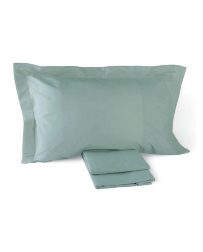 Completo lenzuola letto singolo percalle superior Maestri Cotonieri