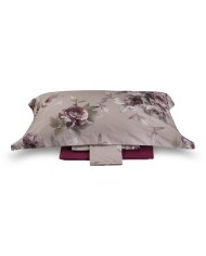 Completo Lenzuola matrimoniale in percalle di puro cotone Hillary Dondi