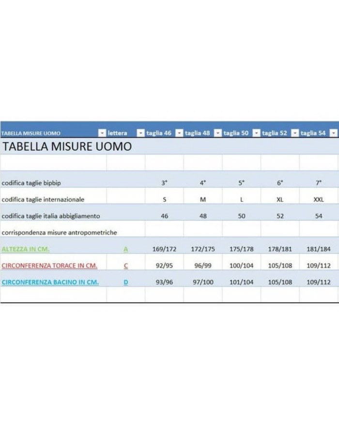 Pigiama uomo 100% cotone pettinato manica corta Bip Bip 3643
