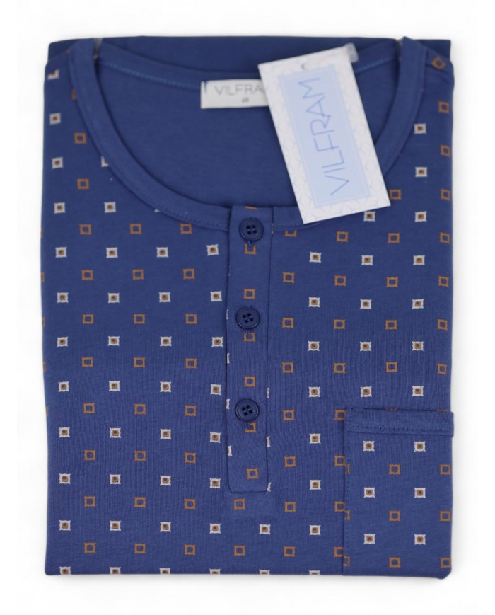 Pigiama uomo 100% cotone manica corta Vilfram 51620