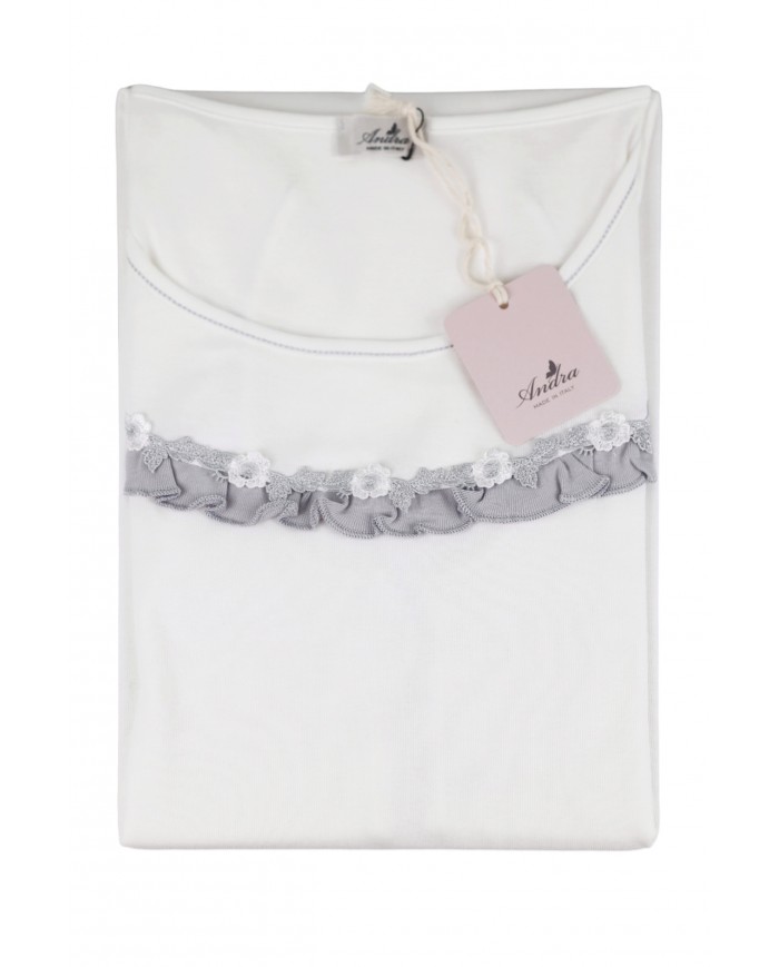 Camicia da spalla larga 100% cotone Andra 9523