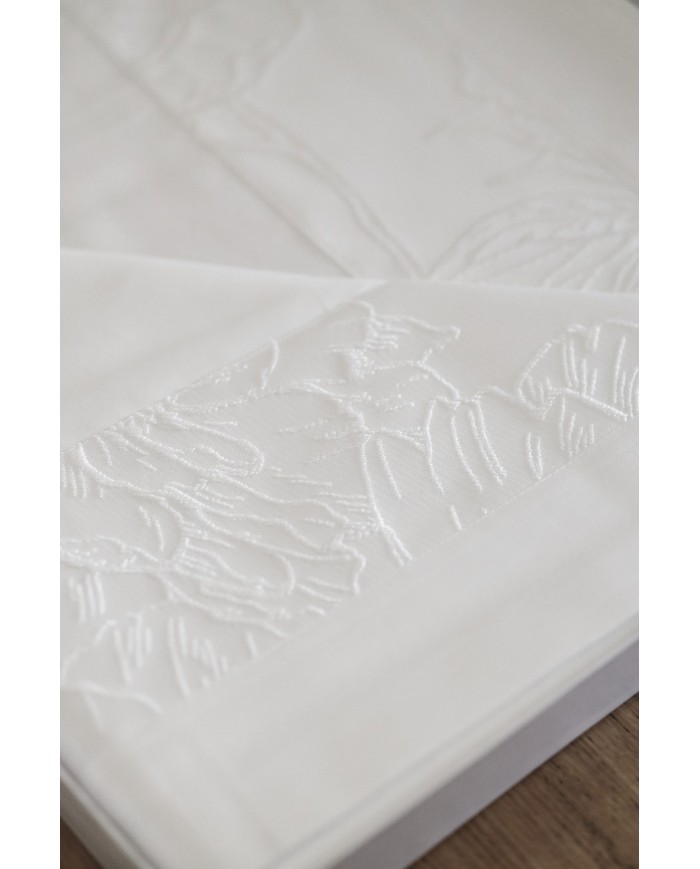 Coordinato matrimoniale Copriletto e Completo lenzuola Sophie Chiarelle art. Serena