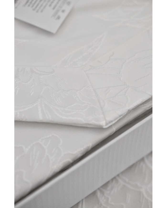 Coordinato matrimoniale Copriletto e Completo lenzuola Sophie Chiarelle art. Serena