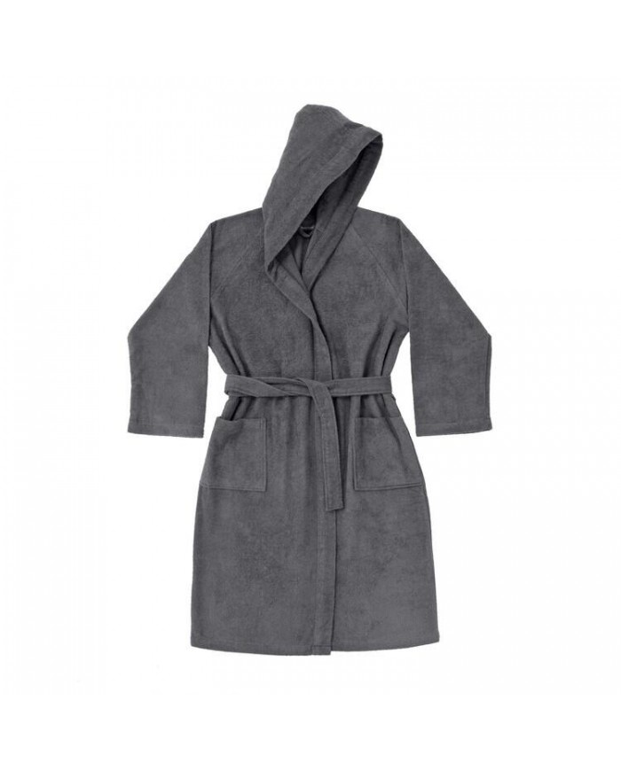 Accappatoio in microspugna di cotone, casa, viaggio e sport