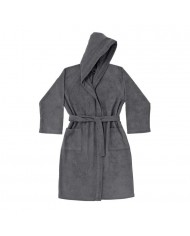 Accappatoio in microspugna di cotone, casa, viaggio e sport