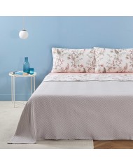 Completo lenzuola matrimoniale Zucchi in percalle di cotone art. Puket