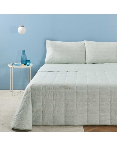 Completo lenzuola matrimoniale Zucchi in percalle di cotone art. Tratto