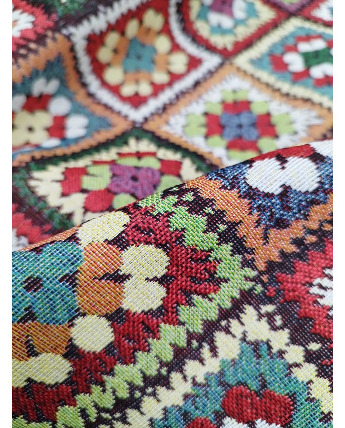 Tessuto per arredo Gobelin Old America altezza 280cm