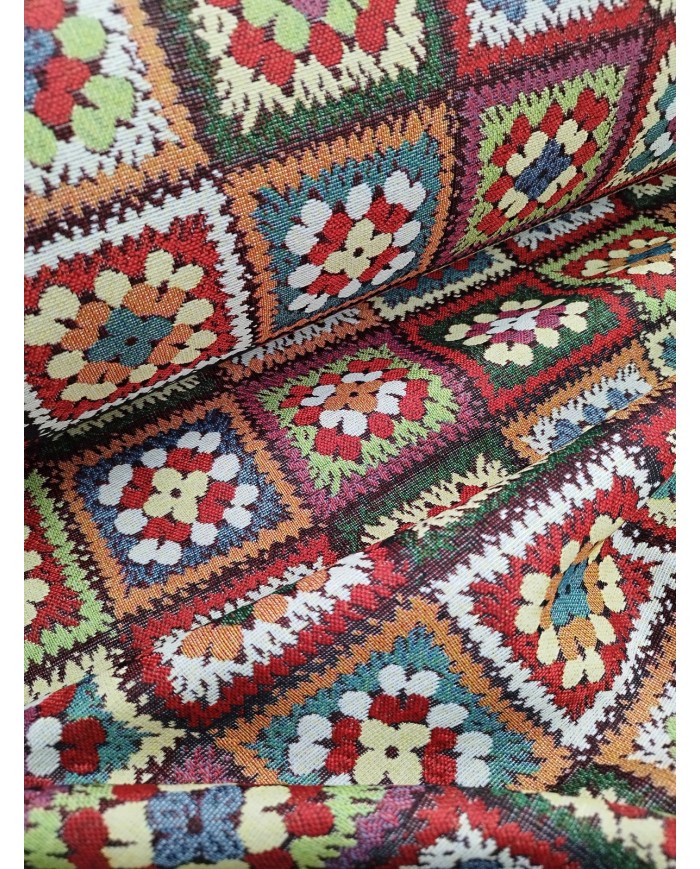 Tessuto per arredo Gobelin Old America altezza 280cm