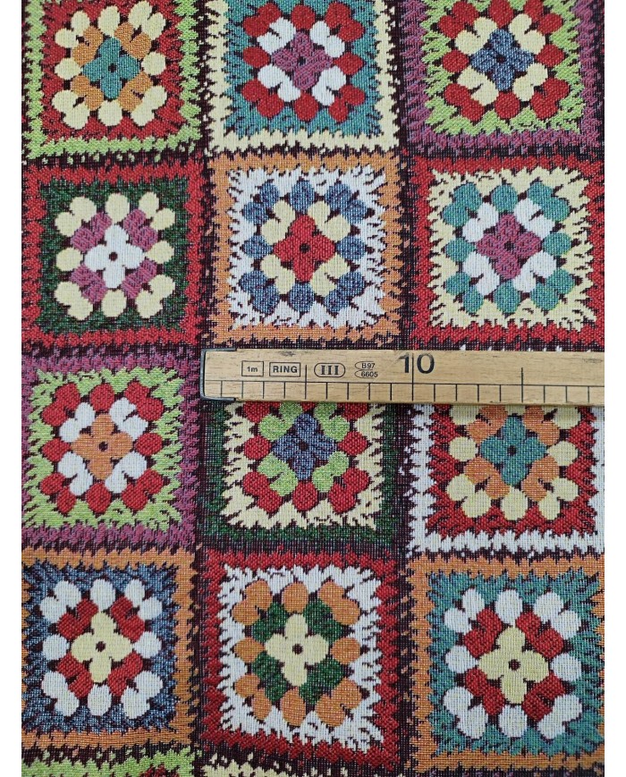 Tessuto per arredo Gobelin Old America altezza 280cm