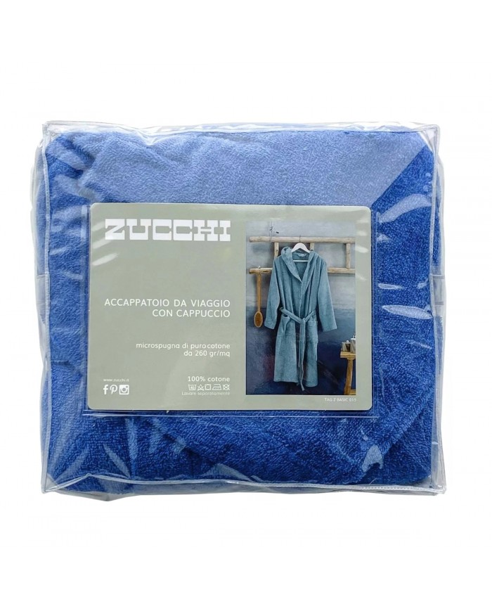 Accappatoio microspugna Zucchi 100% cotone
