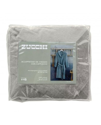 Accappatoio microspugna Zucchi 100% cotone