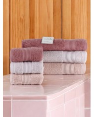 Set asciugamani spugna cotone 3+3 Neith Nicole