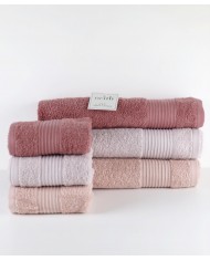 Set asciugamani spugna cotone 3+3 Neith Nicole