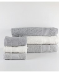 Set asciugamani spugna cotone 3+3 Neith Nicole