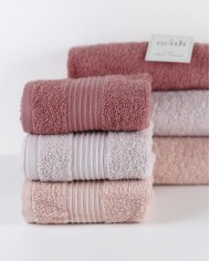 Set asciugamani spugna cotone 3+3 Neith Nicole