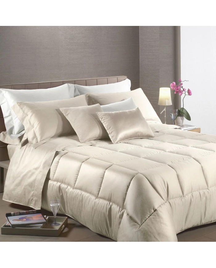 Trapunta matrimoniale in Raso tinta unita Caleffi