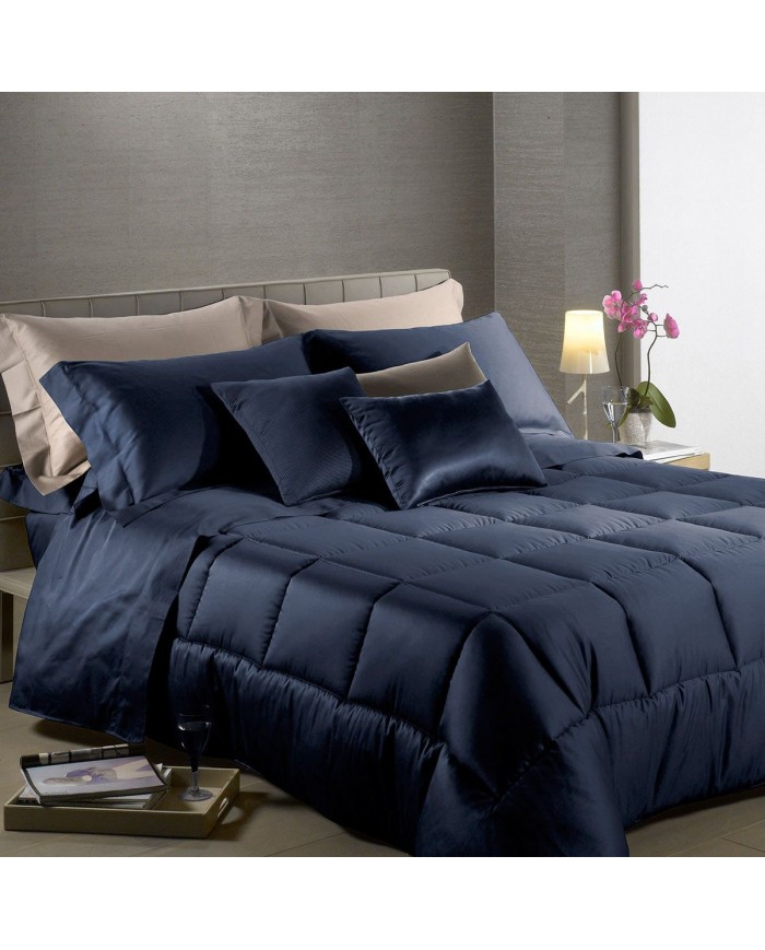 Trapunta matrimoniale in Raso tinta unita Caleffi