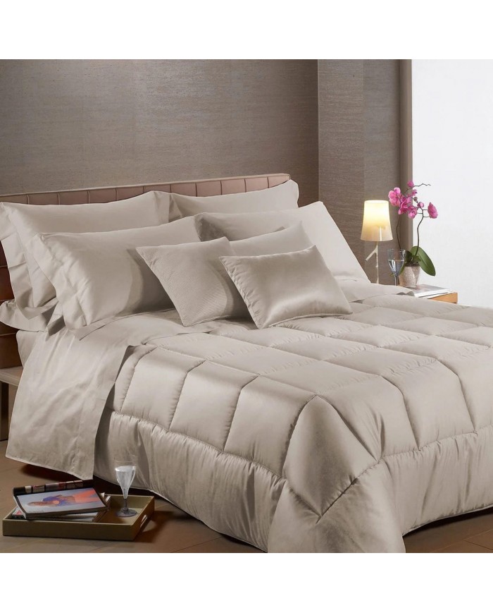 Trapunta matrimoniale in Raso tinta unita Caleffi