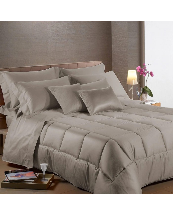 Trapunta matrimoniale in Raso tinta unita Caleffi