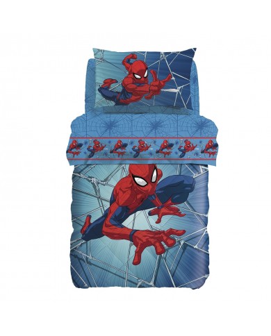 Trapunta invernale letto singolo Spiderman Caleffi art. Force