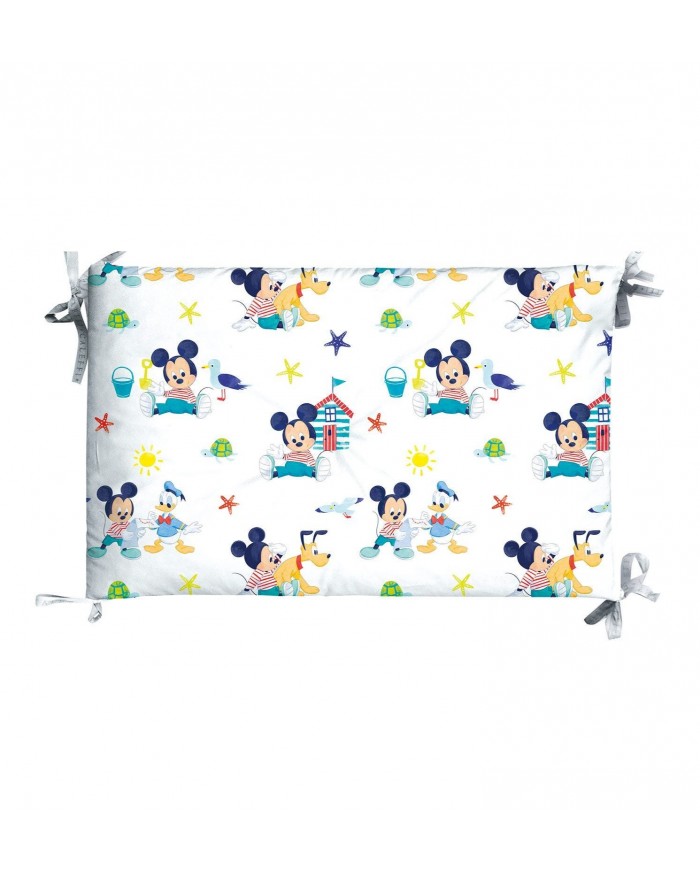 Trapunta invernale lettino con paracolpi baby Mickey&Pluto Disney by Caleffi