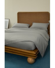 Parure copripiumino matrimoniale tinta unita Gioia 100% Cotone Neith