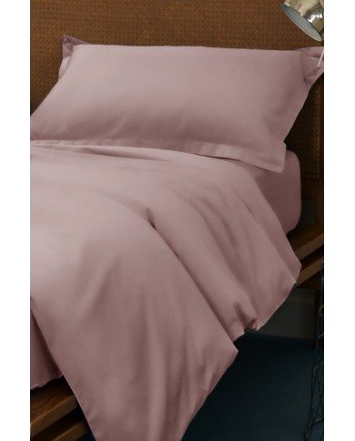 Parure copripiumino matrimoniale tinta unita Gioia 100% Cotone Neith