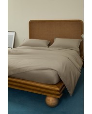 Parure copripiumino matrimoniale tinta unita Gioia 100% Cotone Neith