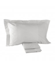 Completo lenzuola matrimoniale in percalle Louisiana Mirabello