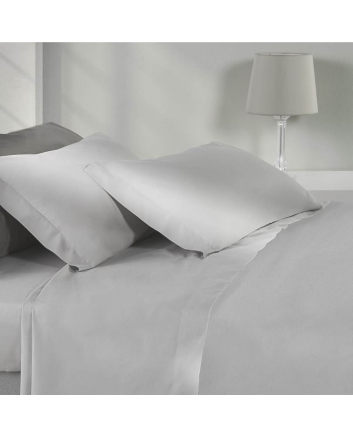 Completo lenzuola matrimoniale in percalle Louisiana Mirabello