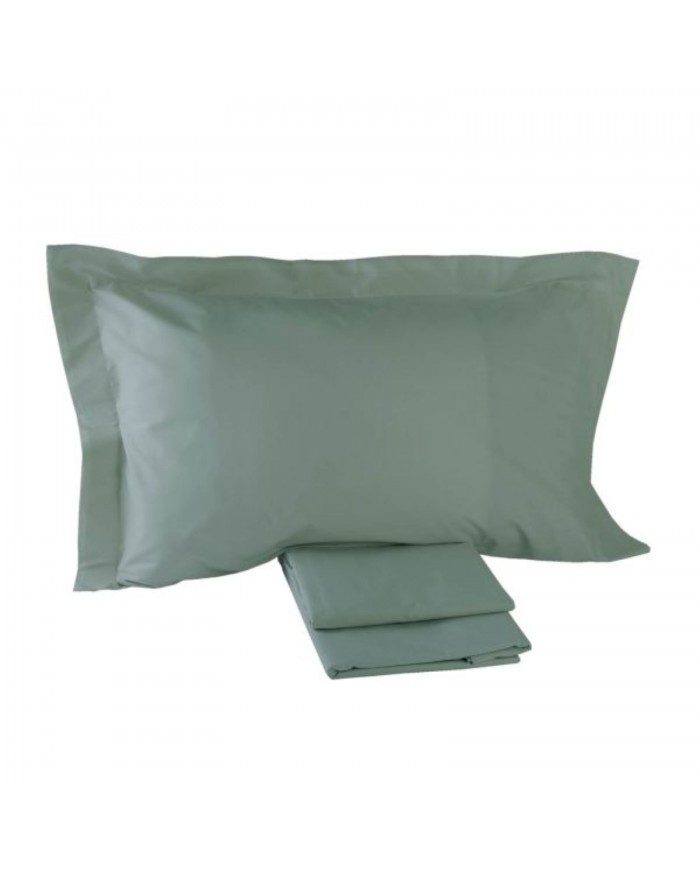 Completo lenzuola matrimoniale in percalle Louisiana Mirabello