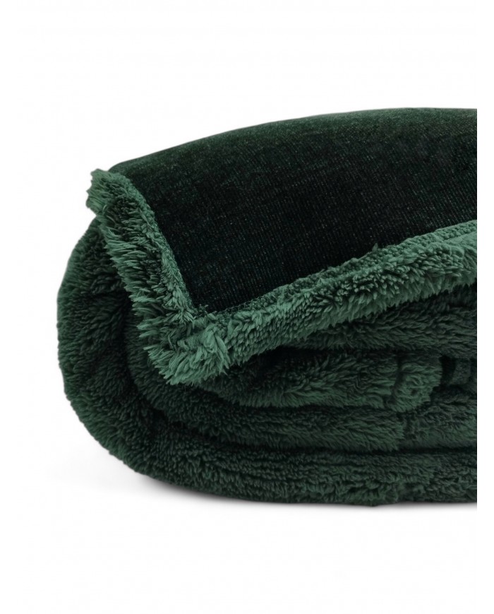 Luxury Plaid matrimoniale in pile supersoft e velluto Mika 210x240