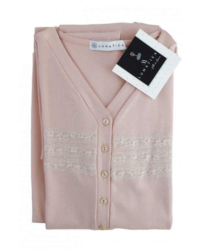 Pigiama donna in 100% caldo cotone Lunatica 42120