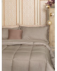 Trapunta matrimoniale in raso di puro cotone Giada Neith