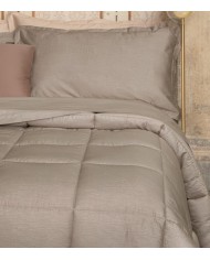 Trapunta matrimoniale in raso di puro cotone Giada Neith