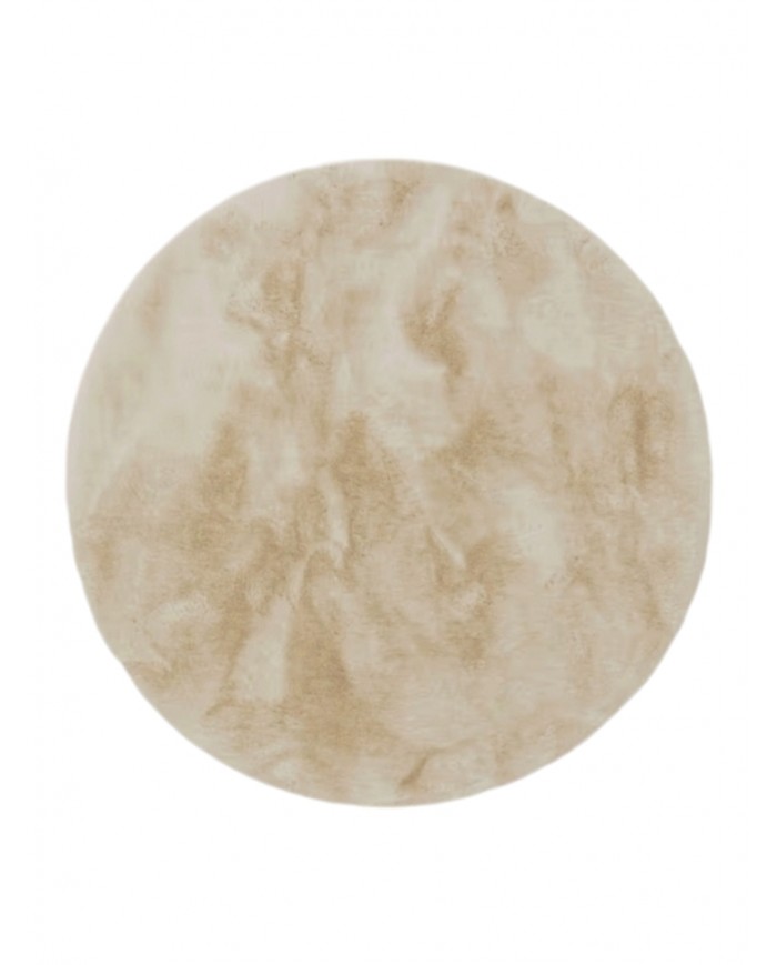 Tappeto tondo in ecopelliccia Eva - S&G Home