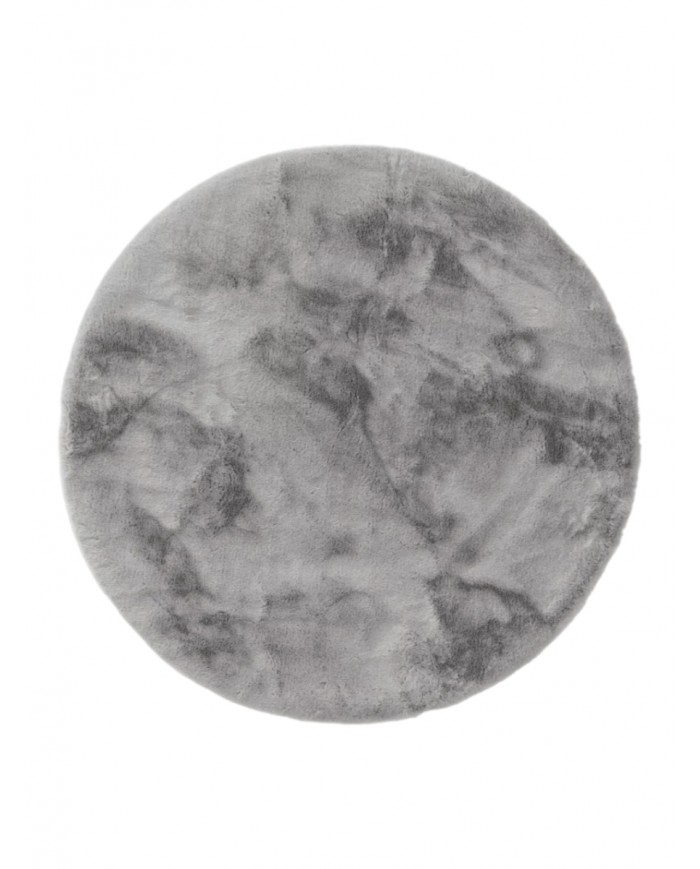 Tappeto tondo in ecopelliccia Eva - S&G Home