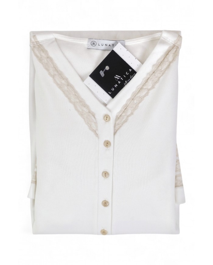 Camicia da notte caldo cotone Lunatica 42121