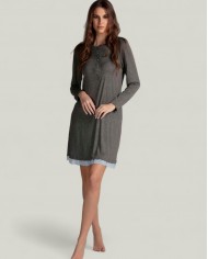 Pigiama donna caldo cotone Lunatica 42145