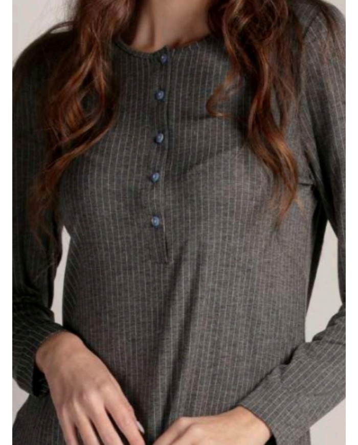 Camicia da notte caldo cotone Lunatica 42144