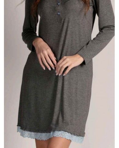 Camicia da notte caldo cotone Lunatica 42144