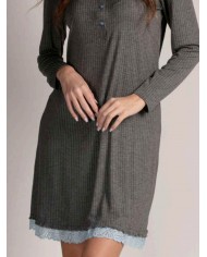 Camicia da notte caldo cotone Lunatica 42144