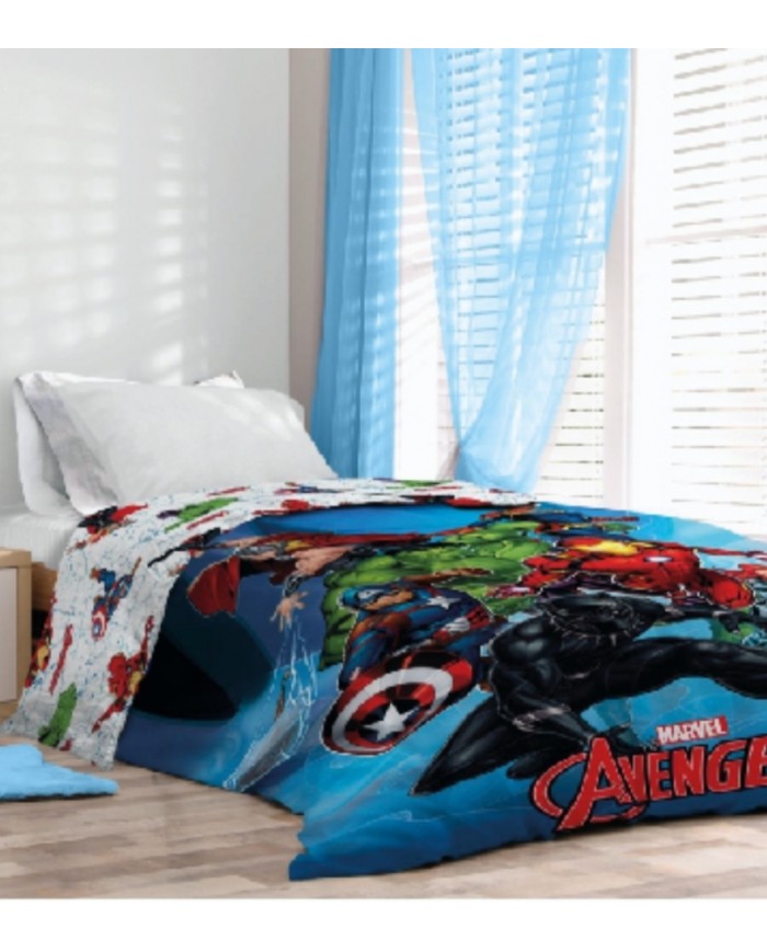 Trapunta invernale letto singolo Avengers