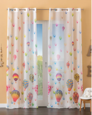 Pannello tenda con borchie Balloon Baby - Linea Oro
