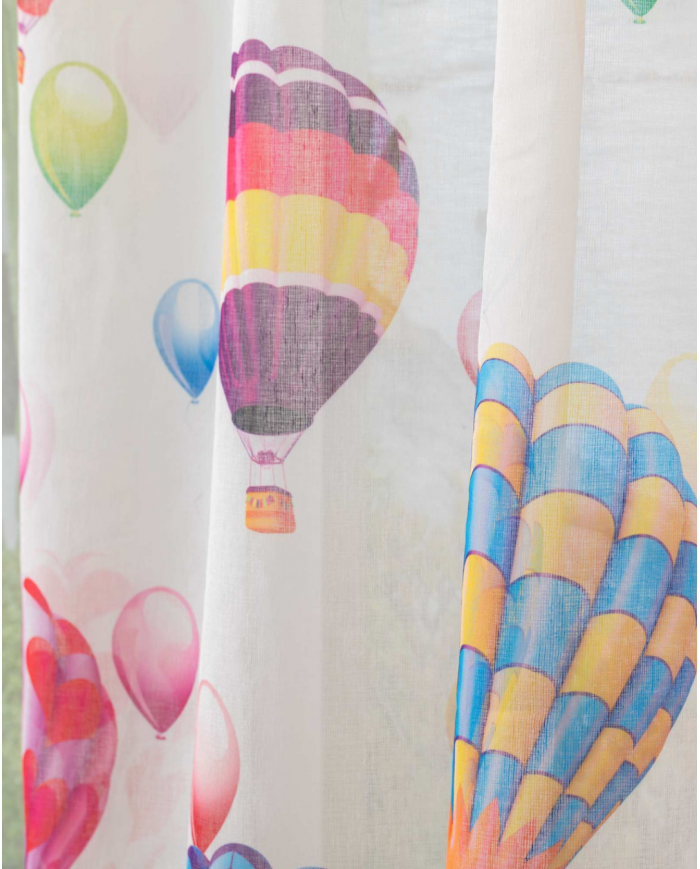 Pannello tenda con borchie Balloon Baby - Linea Oro