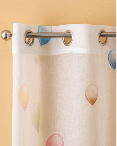 Pannello tenda con borchie Balloon Baby - Linea Oro