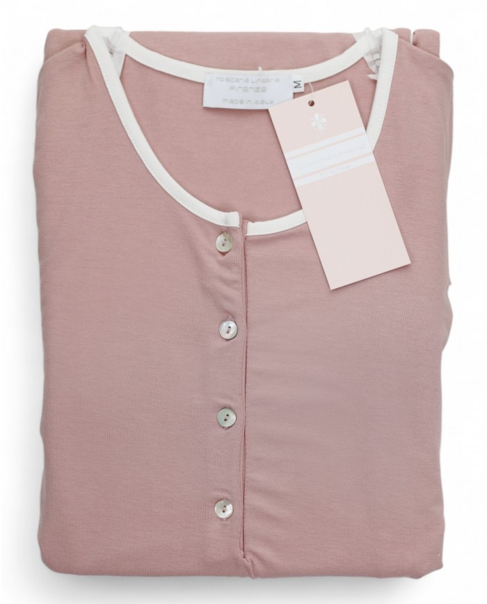 Pigiama donna manica lunga Toscana Lingerie - Federica