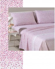 Completo lenzuola letto singolo Caleffi Gipsy